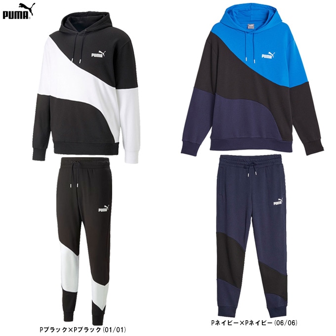 01M672◯PUMA キャット パーカー スウェットパンツ セットアップ