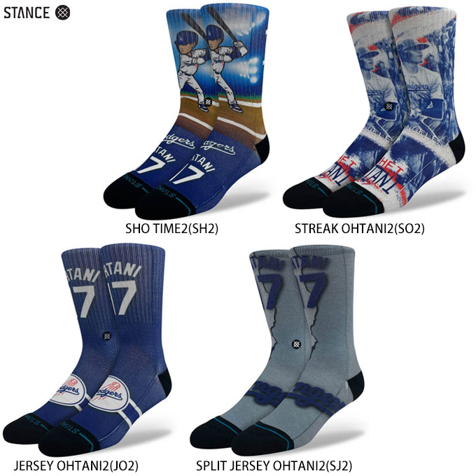 STANCE（スタンス）限定 大谷翔平 クルーソックス（A556A24）野球