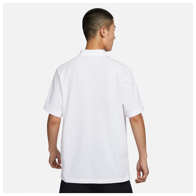お値下げ！！Nike ポロシャツ 白WH 日本サイズM(USサイズＳ)美品 NIKE ポロシャツ ホワイト スウォッシュロゴ - メルカリ