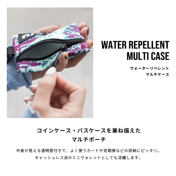 KiU（キウ）ウォーターリペレント マルチケース（K283）コインケース