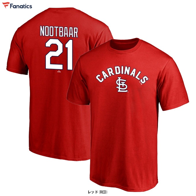 MLB - 【WBC】ヌートバー選手 カーディナルス オフィシャル名前入りTシャツ M 楽天市場】MLB ラーズ・ヌートバー カージナルス Tシャツ ネーム