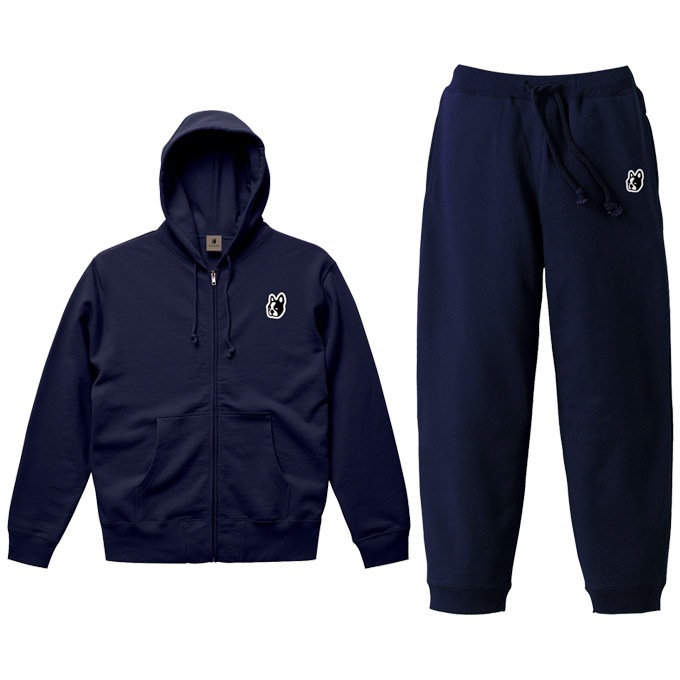 junky（ジャンキー）ミズシマスポーツ限定 ライトスウェットZIPフーディー（ST24192）フードあり ジュニア ユニセックス junky（ジャンキー）スウェットZIPフーディー ロングパンツ 上下セット