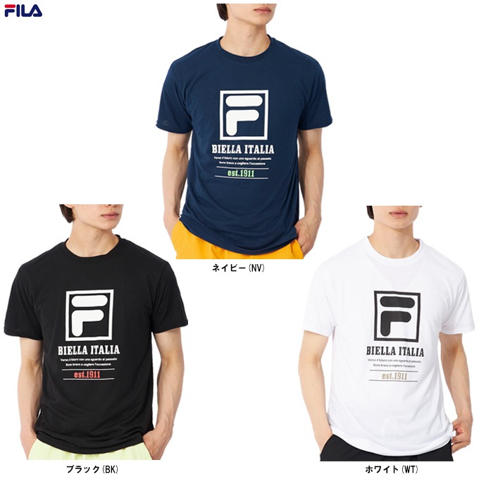 FILA - FILA フィラ テニスウェア 半袖Tシャツ VM5603ホワイト メンズM新品 楽天市場】【クーポンで10%OFF】 FILA フィラ Tシャツ 半袖