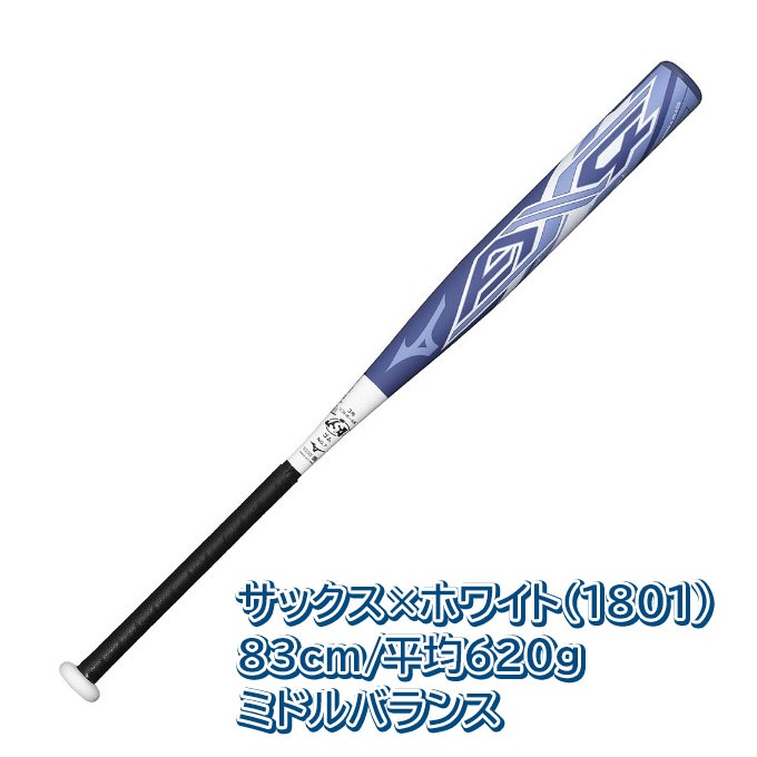 ミズノプロ⚡ソフトボールバット MIZUNO（ミズノ）限定 ソフトボール用FRP製バット 3号ゴムボール用 AX4