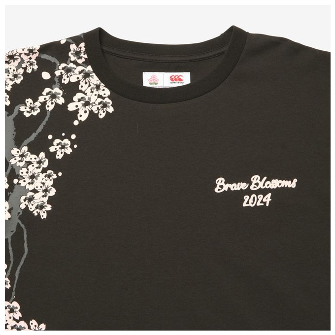 Canterbury 日本代表 ラグビー ロンT シャツ カンタベリー 長袖 Tシャツ メンズ ラグビー 日本代表