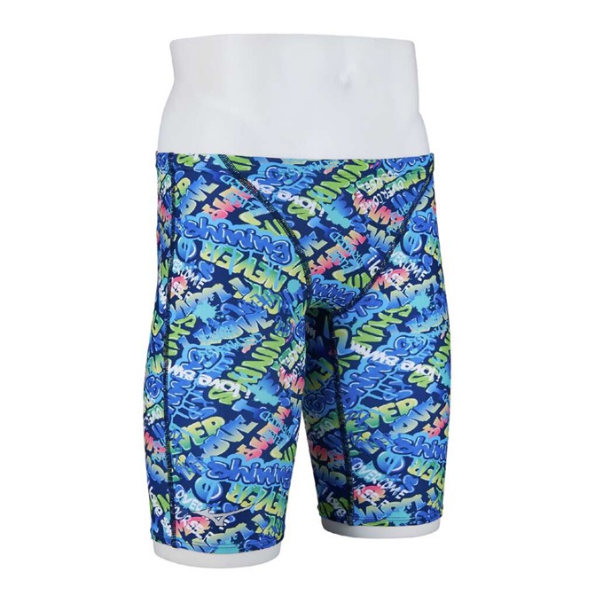 Sサイズのみ】MIZUNO（ミズノ）競泳練習用ハーフスパッツ（N2MBB586