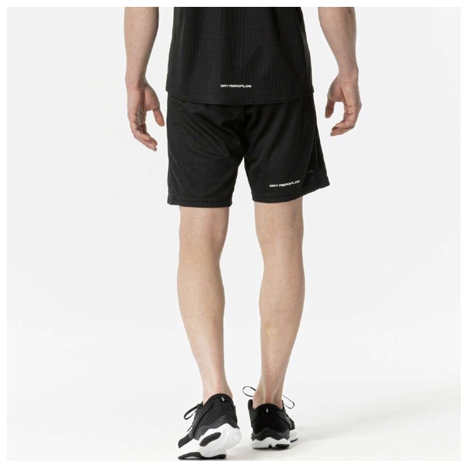 ミズノ スポーツ トレーニングウエア ハーフパンツ 吸汗速乾 黒 ブラック L ミズノ ハーフパンツ メンズ 男女兼用 ジャージ スポーツ 32MDB111