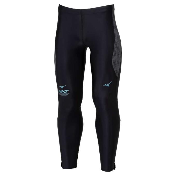 ミズノ(MIZUNO) 陸上 NXT ロングタイツ ストレッチ U2MBB510 ブラック Mサイズ MIZUNO（ミズノ）限定 N-XTロングタイツ（U2MBB510）陸上競技 トラック