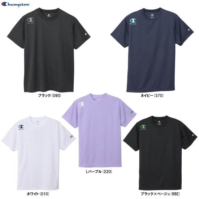 ホワイト/Lのみ】Champion（チャンピオン）ショートスリーブTシャツ