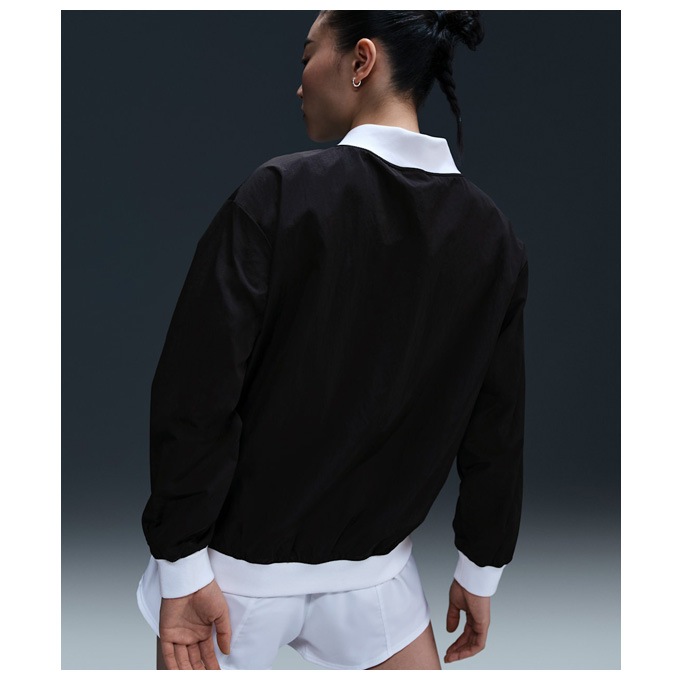 NIKE（ナイキ）ウィメンズ ルーズ UV ウーブン ロングスリーブ Vネック