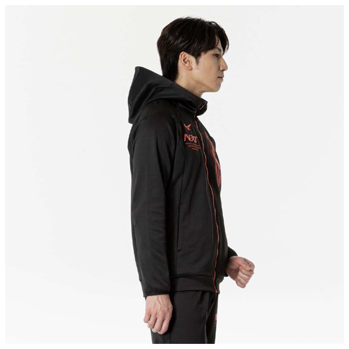 MIZUNO（ミズノ）限定 N-XT 裏起毛スウェットフーディ パンツ上下