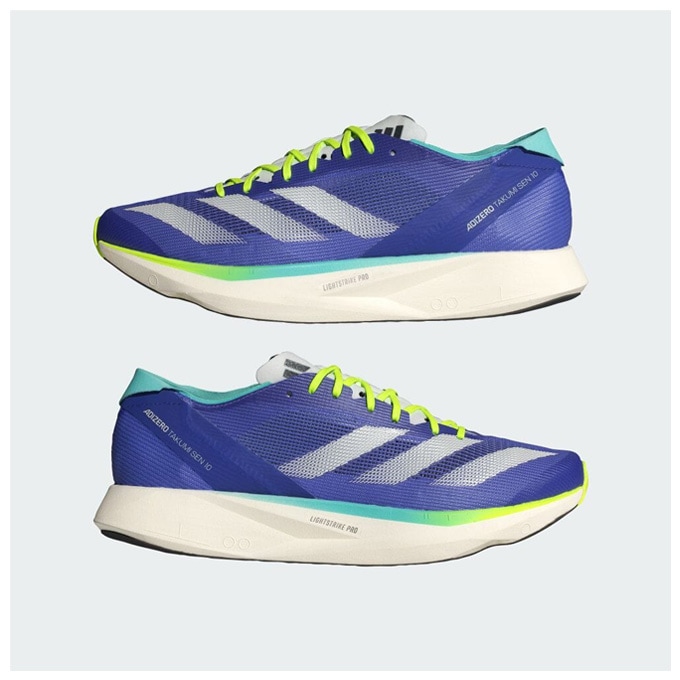 アディダス（adidas）ランニングシューズ アディゼロタクミセン10M ブルー アディダス（adidas）ランニングシューズ アディゼロタクミセン