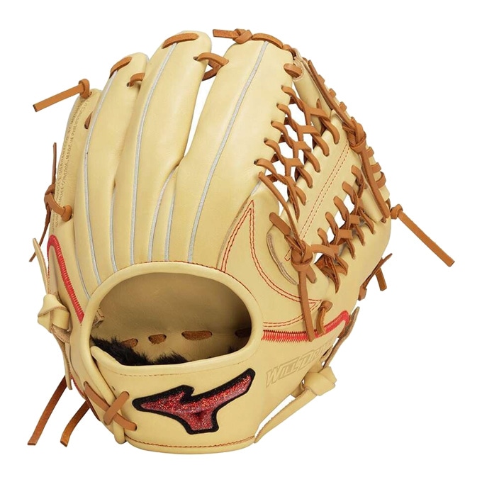 【美品】ミズノ 軟式 外野手用 グローブ ウィルドライブ サイズ14 即戦力 MIZUNO ミズノ 軟式用 WILLDRIVE BLUE 外野手用 サイズ14
