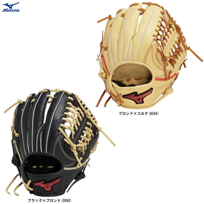 MIZUNO（ミズノ）限定 軟式用ウィルドライブ レッド U-Plus 投手