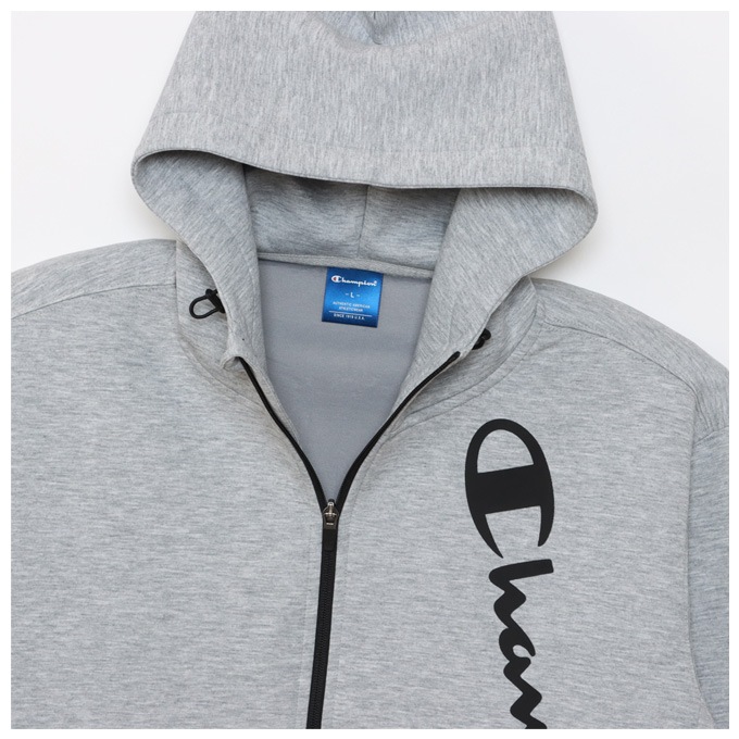 Champion（チャンピオン）3LS ジップフーデッドスウェットシャツ