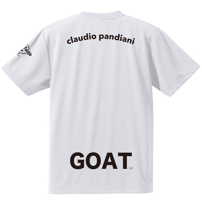 クラウディオパンディアーニ 半袖Tシャツ ホワイト TJ18012 メンズM新品 クラウディオパンディアーニ 半袖Tシャツ ホワイト TJ18012