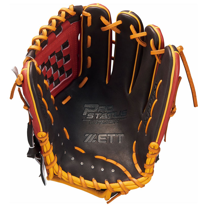 右投げのみ】ZETT（ゼット）限定 軟式用グラブ プロステイタス 二塁手