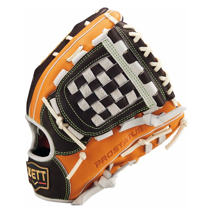 右投げのみ】ZETT（ゼット）限定 軟式用グラブ プロステイタス 二塁手