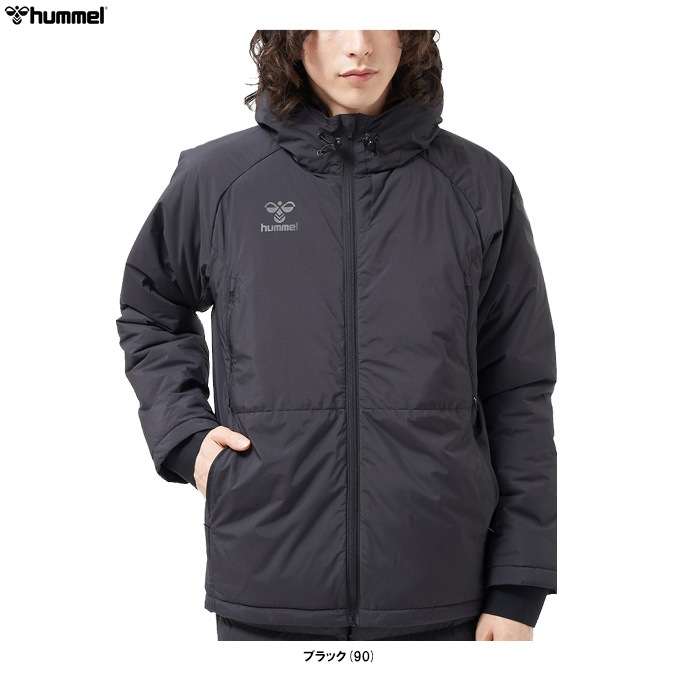 ヒュンメル ウインドブレーカー 美品 ナイロンジャケット FCスカル 限定　Ｌ hummel（ヒュンメル）ESSENCIAL FIELD WARM JACKET（HAW8108