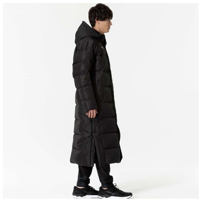 Pブルー/2XLのみ】MIZUNO（ミズノ）ダウンロングコート（32MEB550