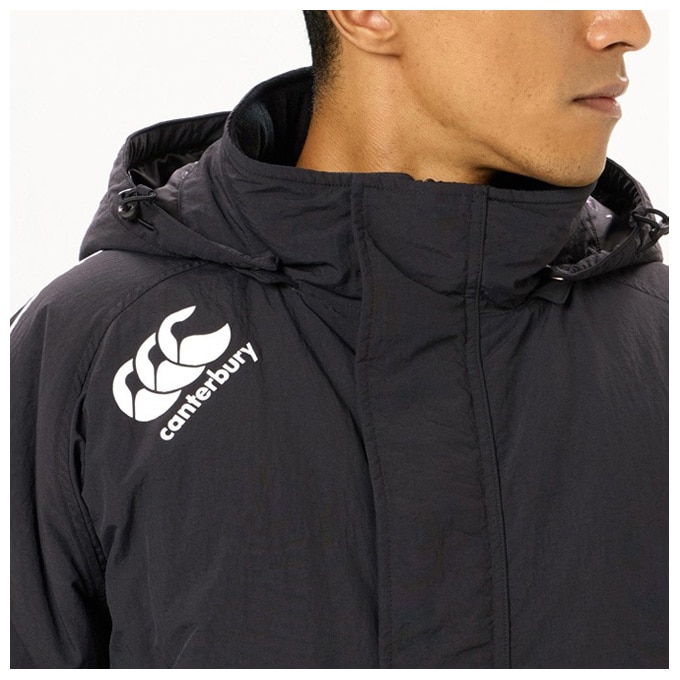 ●canterbury カンタベリー　ロングベンチコート　大きいサイズ　中綿 Amazon | [カンタベリー] ベンチコート DOWN SIDELINE COAT 19_