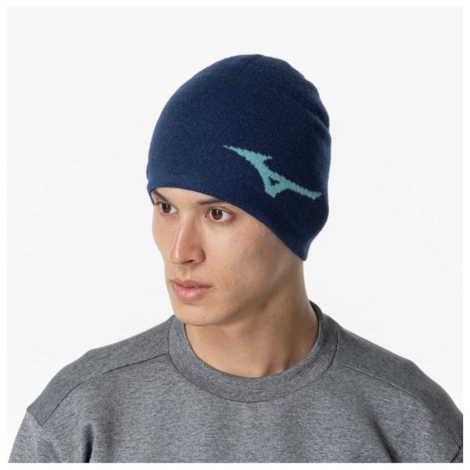 Eブルーのみ】MIZUNO（ミズノ）ブレスサーモ ニットキャップ（32JWB503