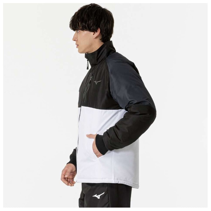 ブラックのみ】MIZUNO（ミズノ）中綿ウォーマージャケット パンツ 上下