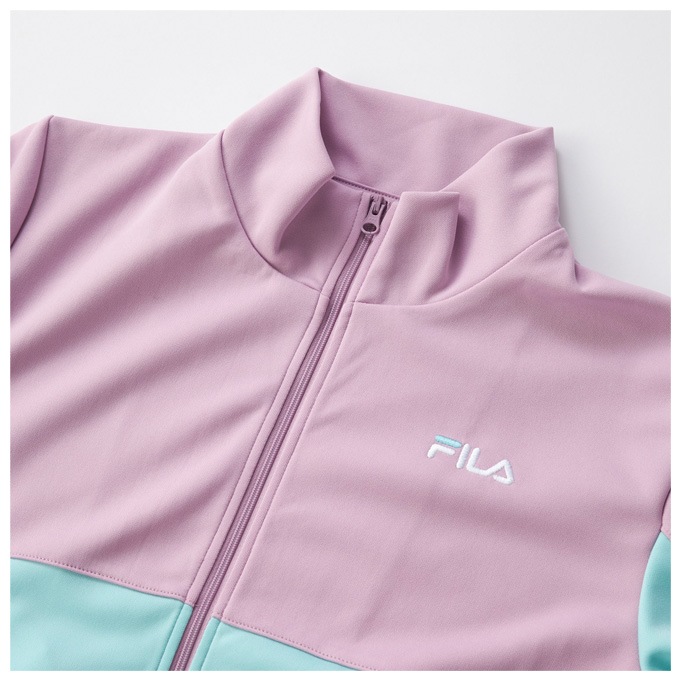 ラベンダー/150のみ】FILA（フィラ）ジャージジャケット パンツ 上下