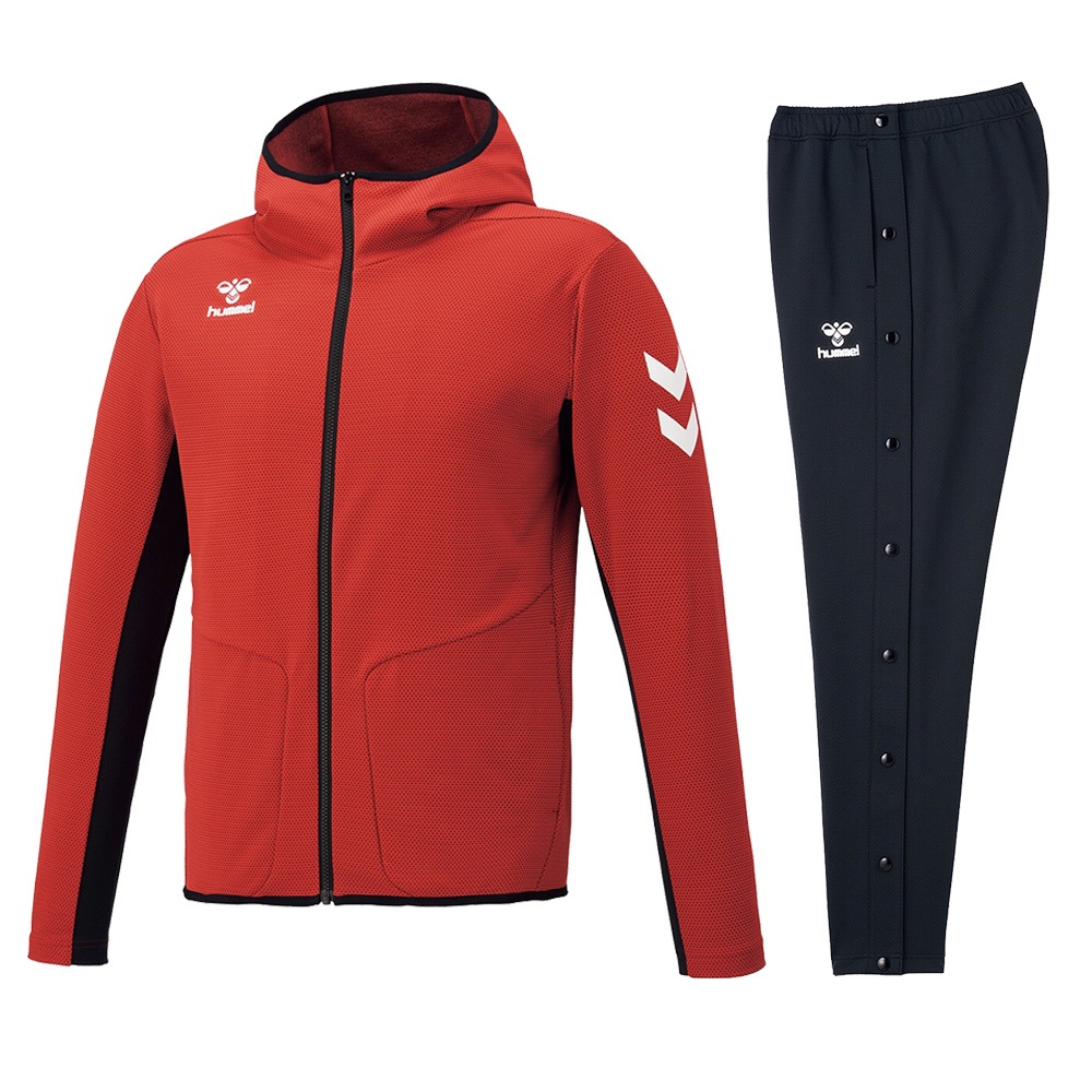 hummel（ヒュンメル）トレーニングジップアップフーディー フル