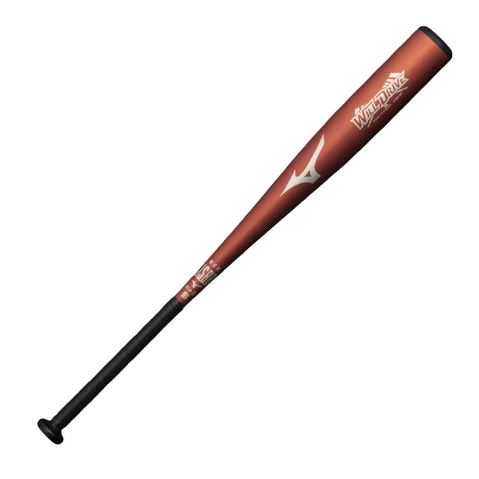 MIZUNO（ミズノ）限定 軟式用金属製バット ウィルドライブ レッド