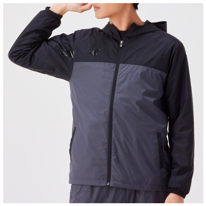 Sサイズのみ】New Balance（ニューバランス）ウーブンジャケット