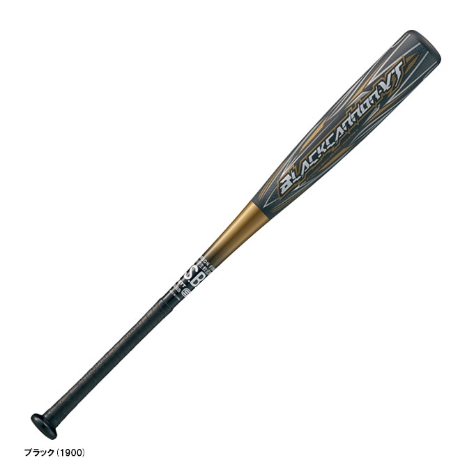 80cm】ZETT（ゼット）少年軟式用FRP製バット ブラックキャノンVT 570g
