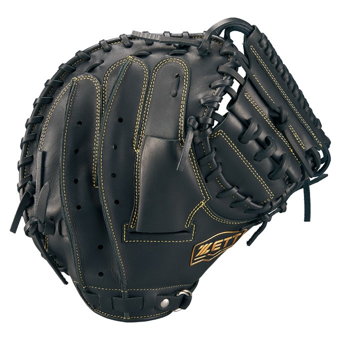 ブラックのみ】ZETT（ゼット）軟式用キャッチャーミット ソフトステア