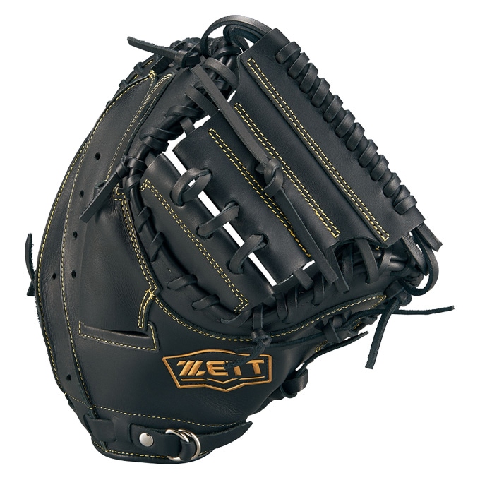 ブラックのみ】ZETT（ゼット）軟式用キャッチャーミット ソフトステア