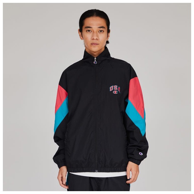 Champion (チャンピオン) ベロア ジップジャケット パンツ 上下セット 楽天市場】Champion（チャンピオン）アクションスタイル ジップ