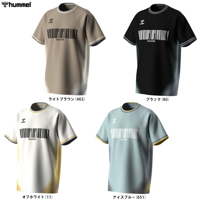 hummel（ヒュンメル）グラフィックプラクティスTシャツ（HAPB4093