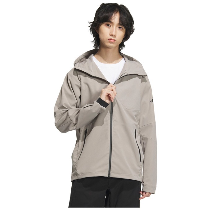 adidas 2025春夏限定モデルプレミアムストレッチウーブン上下セットアップ adidas（アディダス）PRE ウーブン フルジップパーカー パンツ 上下