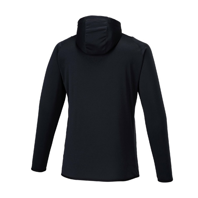 【ミズノプロ】フルZIPフーディ(薄手) ブラック XO 12JECK75 ミズノプロ】フルZIPフーディ(薄手)|12JECK75|ウエア|野球