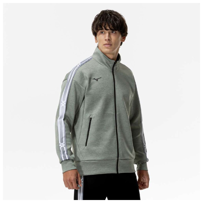 ミズノ トレーニングウェア ストレッチスウェット ジャケット パンツ 上下セット MIZUNO（ミズノ）ストレッチスウェットジャケット パンツ 上下