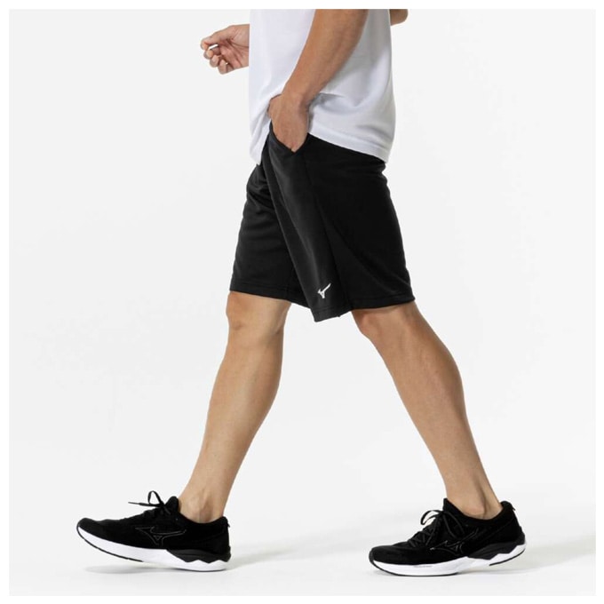 ミズノ スポーツ トレーニングウエア ハーフパンツ 吸汗速乾 黒 ブラック L ミズノ ハーフパンツ メンズ 男女兼用 ジャージ スポーツ 32MDB111