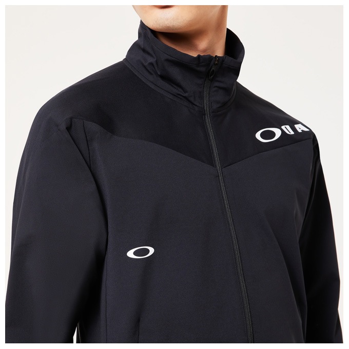 ウェア K ホワイト/Mのみ】OAKLEY（オークリー）ENHANCE TECH JERSEY JACKET
