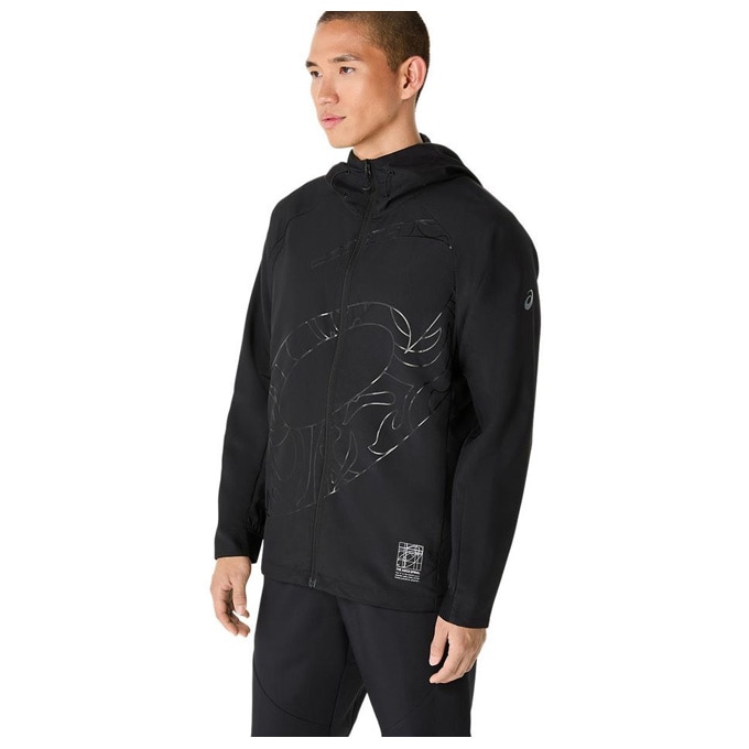 ASICSクールアクティモーションクロスフーディージャケット上下セット ASICS（アシックス）クールアクティモーションクロスフーディー