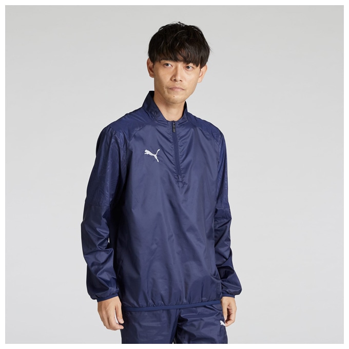 セール商品が満載 PUMA（プーマ）チームファイナル ハーフジップ 長袖 ピステ ウェア