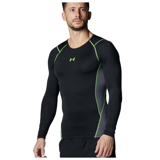 Under Armour ネイビー 長袖 XXL ウォームアップウェア UNDER ARMOUR(アンダーアーマー)UAヒートギアアーマー