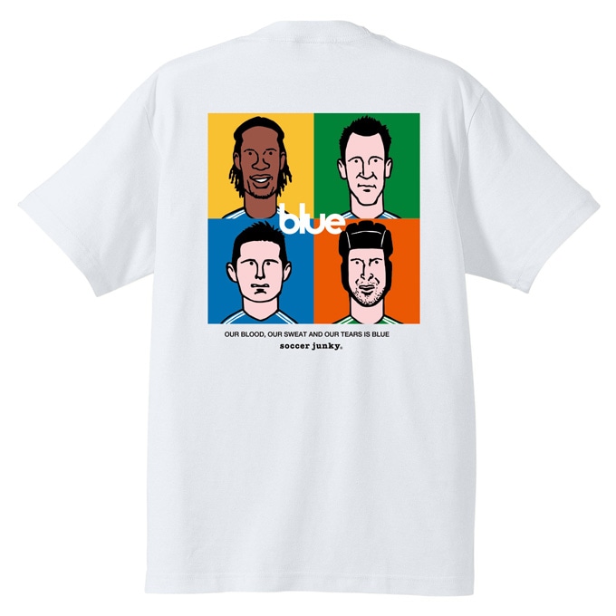 soccer junky（サッカージャンキー）BLUE 半袖TEE（SJ25B78）JERRY