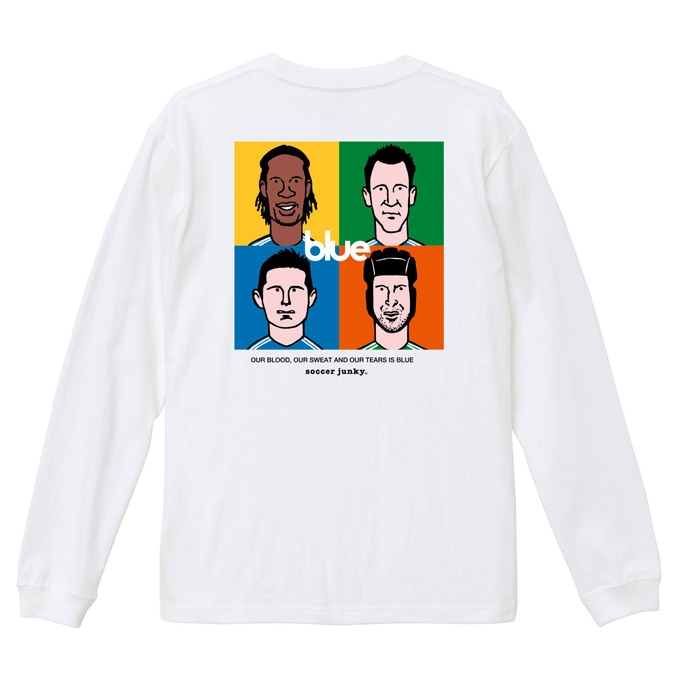soccer junky（サッカージャンキー）BLUE 長袖TEE（SJ25B79）JERRY