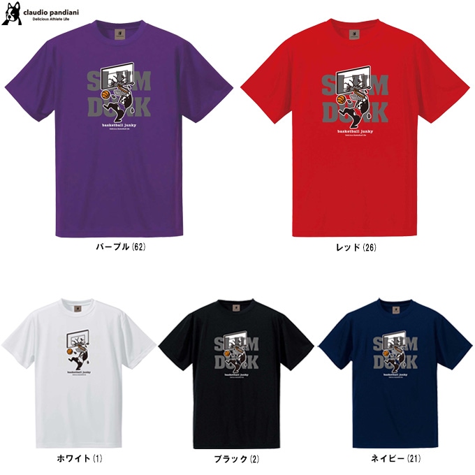 junky�ʥ���󥭡��˥Х����åȥܡ��른��󥭡� SLAM+5���ȥ�å�DryTEE��BSK23B21K��SLAM DUNK���쥯����� �ߥ˥Х� ���ݡ��� �ȥ졼�˥� Ⱦµ Claudio Pandiani ���饦�ǥ������ѥ�ǥ������� T����� �Ҷ��� ����˥�