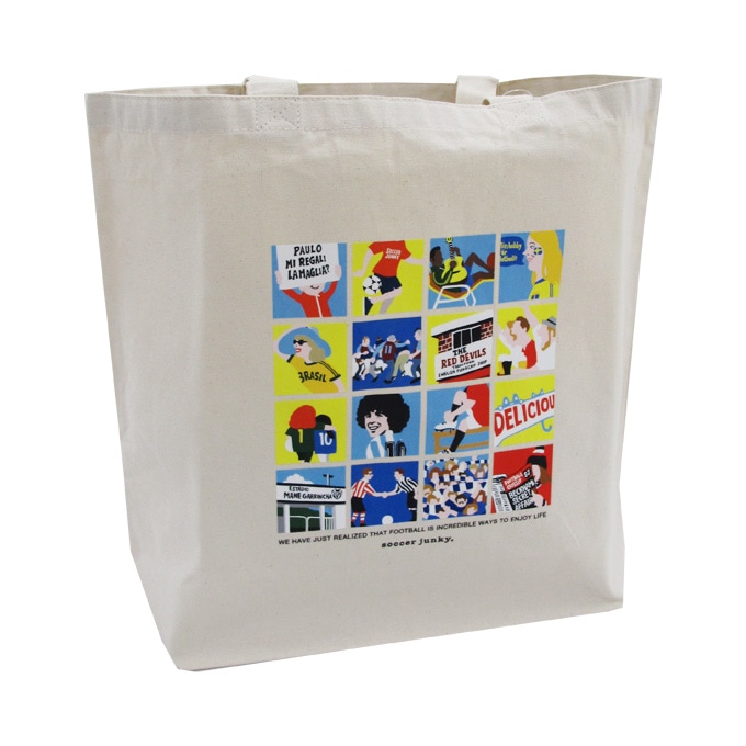 junky（ジャンキー）サッカーは素晴らしい トートバッグ