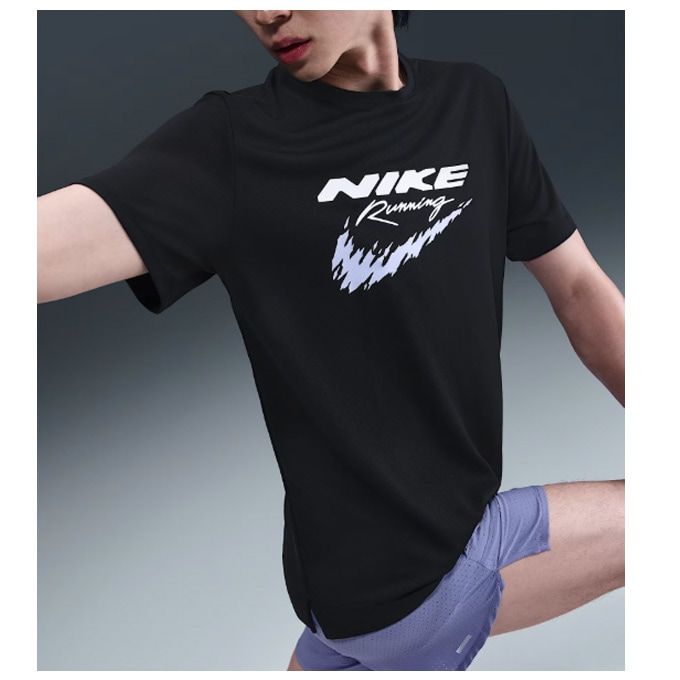 NIKE（ナイキ）DF UV RN エナジー MILER S/S トップ（HV2136）スポーツ