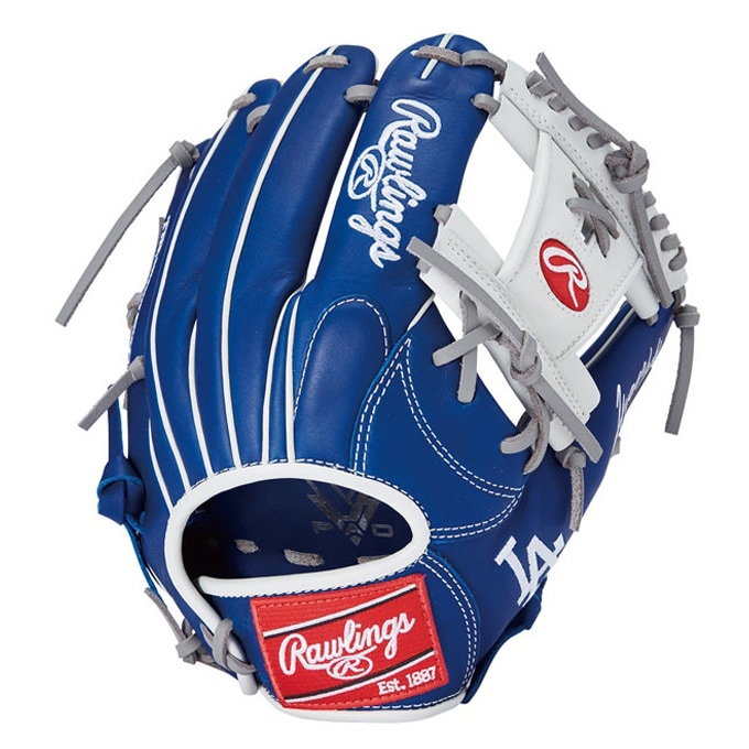 MLB■(W)モノグラム クロップ 半袖★送料込 野球 アトムズ 軟式グローブ プロモデル 内野手用 グラブ 牧